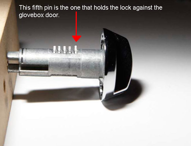 How to Install or Remove a Glovebox Lock